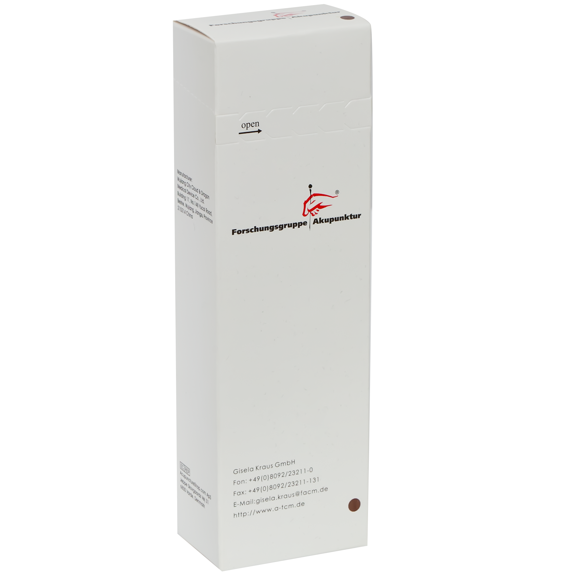 0,35x100mm Akupunkturnadel Kupfergriff