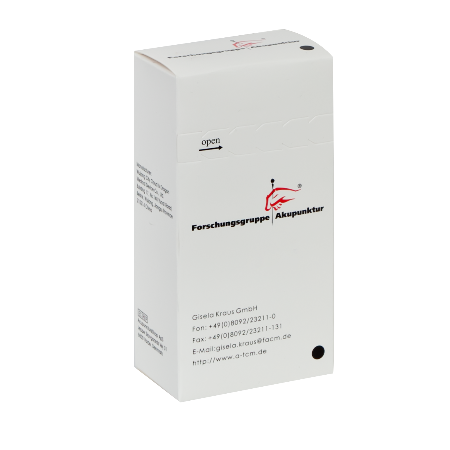 0,35x50mm Akupunkturnadel Kupfergriff