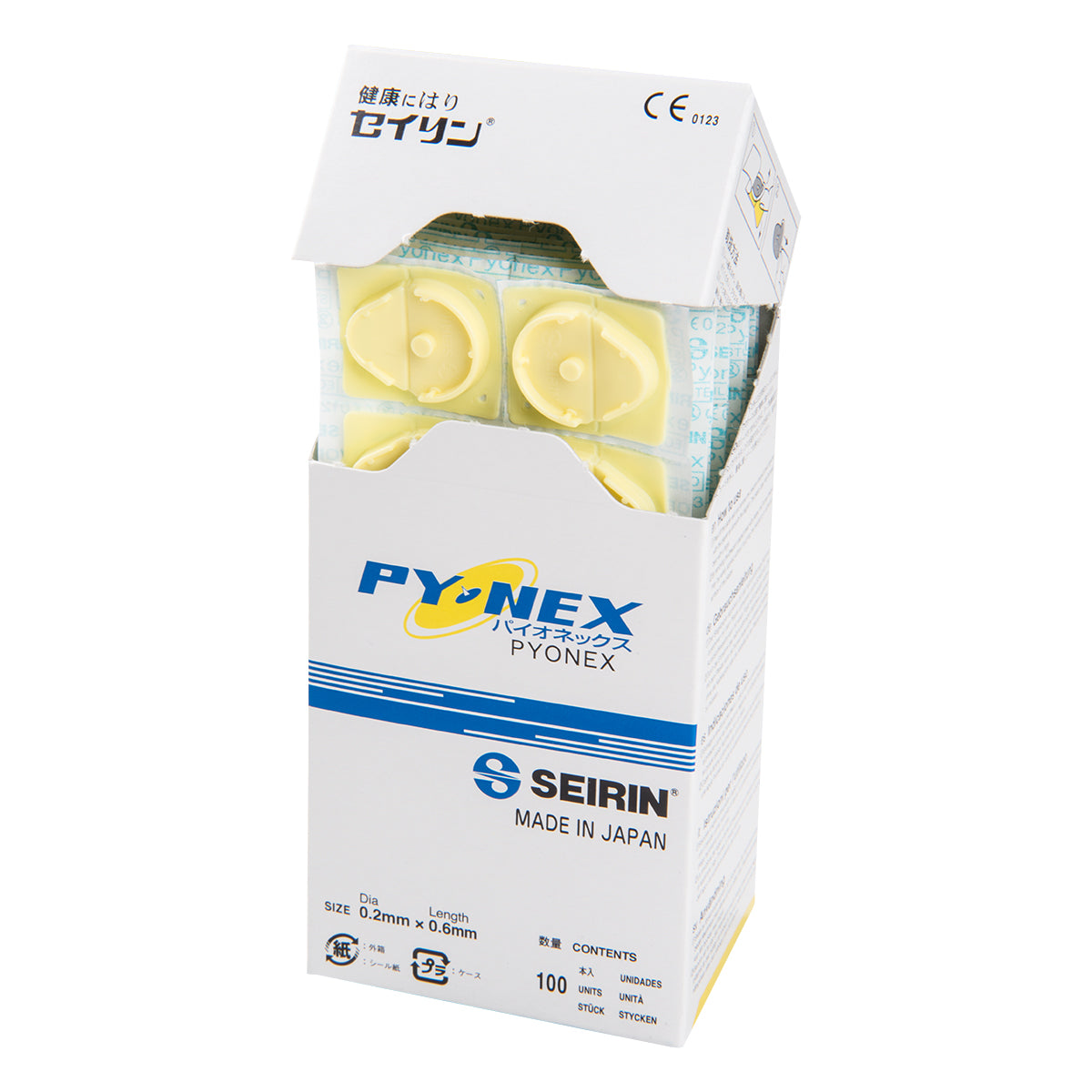 Akupunkturdauernadel SEIRIN® New PYONEX 100 Stk. 0,15 x 0,60 mm