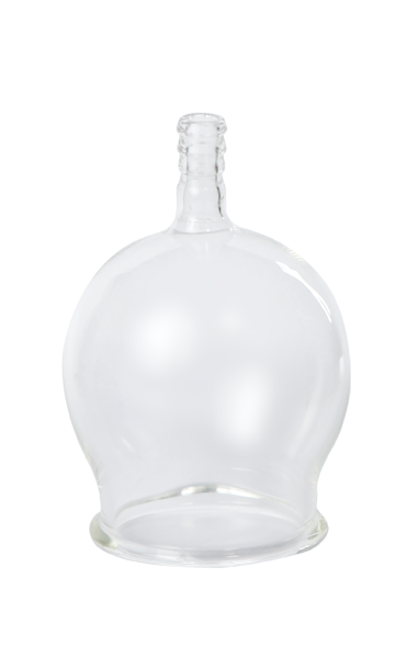 Schröpfglas mit Ball 1,5-5cm