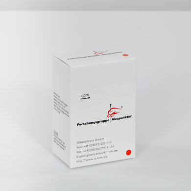 0,20x25mm Kupferwendelgriff-Akupunkturnadelverpackung der Forschungsgruppe Akupunktur (Inhalt: 100 Akupunkturnadeln)