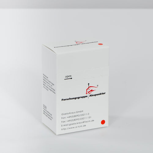 0,20x25mm Kupferwendelgriff-Akupunkturnadelverpackung der Forschungsgruppe Akupunktur (Inhalt: 100 Akupunkturnadeln)