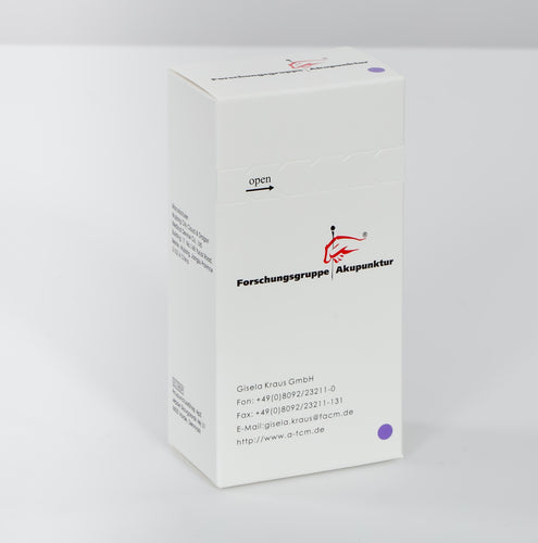 0,25x40mm Kupferwendelgriff-Akupunkturnadelverpackung der Forschungsgruppe Akupunktur (Inhalt: 100 Akupunkturnadeln)