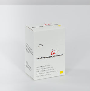 0,30x30mm Kunststoffgriff-Akupunkturnadelverpackung der Forschungsgruppe Akupunktur (Inhalt: 100 Akupunkturnadeln)