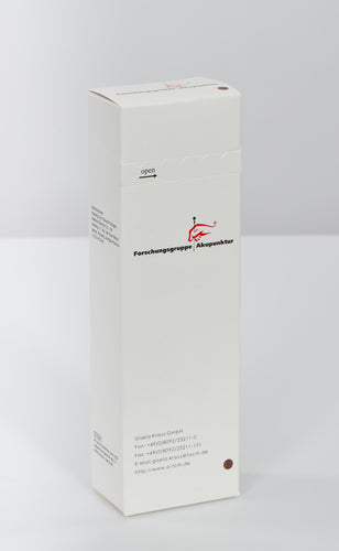 0,35x100mm Kupferwendelgriff-Akupunkturnadelverpackung der Forschungsgruppe Akupunktur (Inhalt: 100 Akupunkturnadeln)